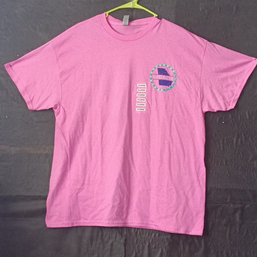 GEORGIA 'FEELING PEACHY " STATE  TEESHIRT